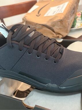 Fox Union Canvas - Mountain Bike Lace-Up Shoe in Black